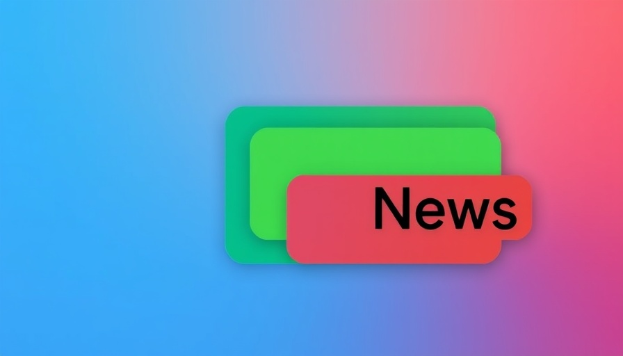 Google News icon minimalistic design with vibrant colors