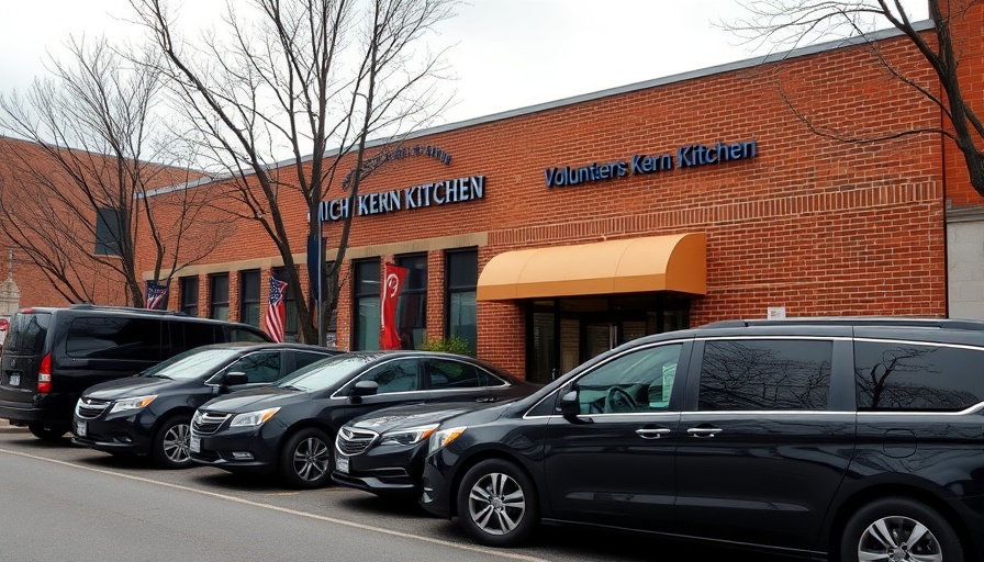 Denver business news: cars parked outside Volunteers of America building