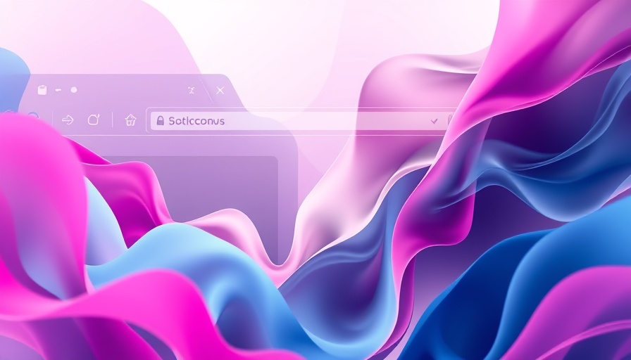 Stylized AI Browsers in Chrome with colorful overlays.