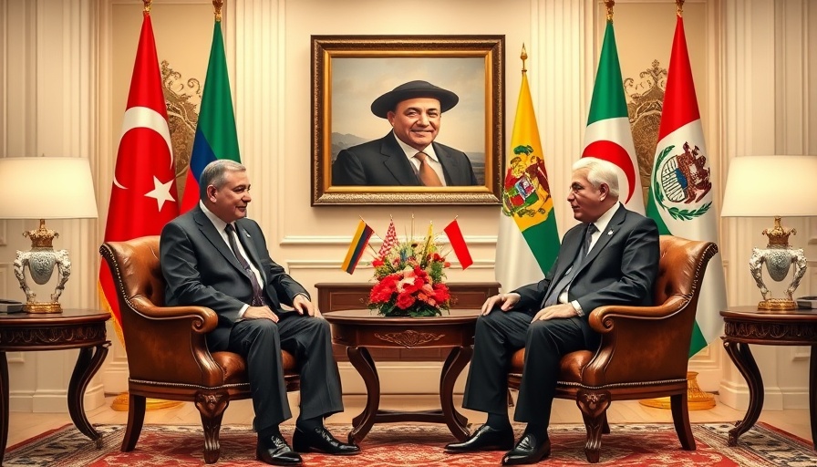 Diplomatic meeting between leaders amid Ukraine territory discussions.