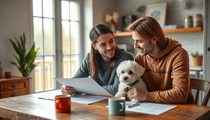 Couple discussing year-end financial tips at home