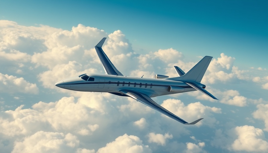 Airplane flying in clear sky, transborder flight Vancouver Phoenix.