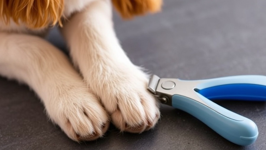 Mastering dog nail care with safety guard clippers for pet health in Denver.