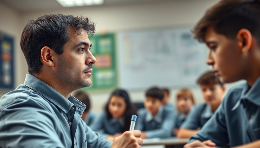 Gloucestershire teacher in classroom facing recruitment challenges.