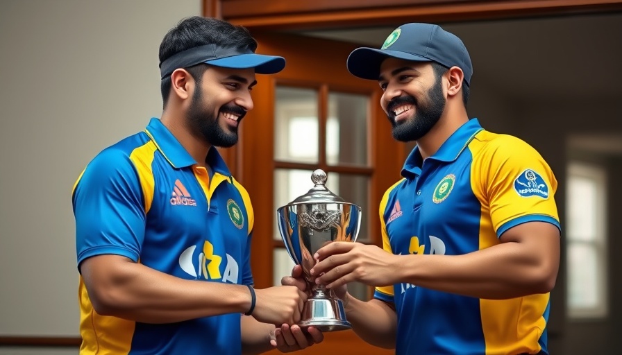 Monmouth CC Cricket Wins celebration with players indoors.