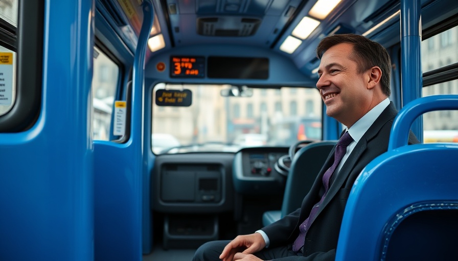 London bus driver's area highlighting safety and air conditioning features.