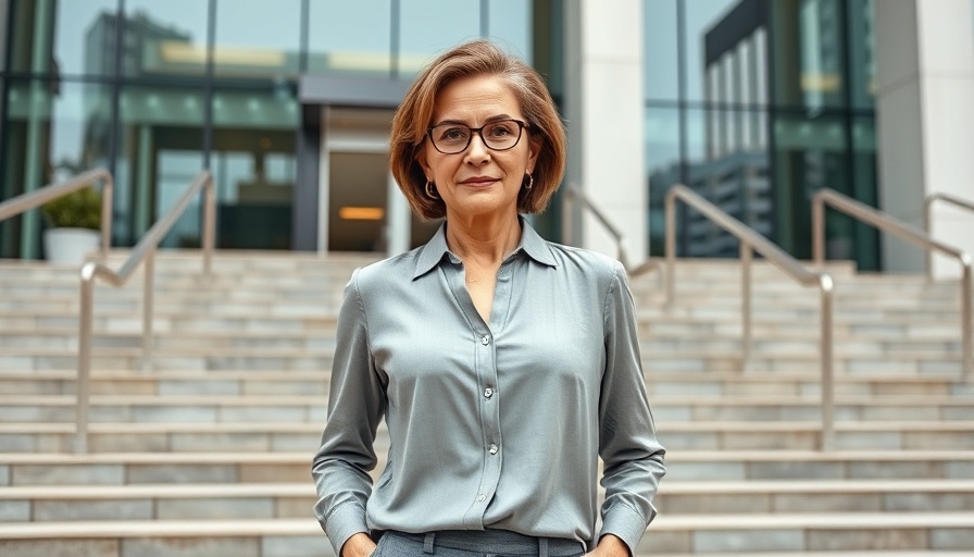 Welsh community cool hubs: woman at modern building