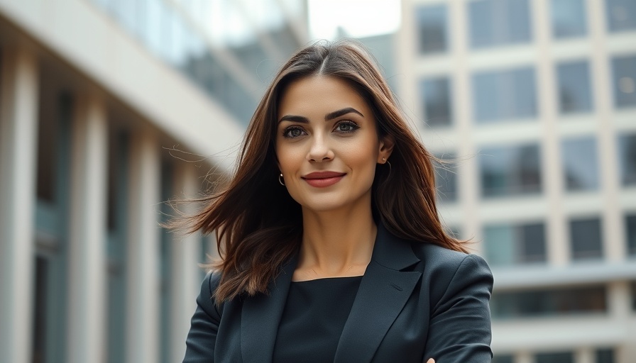 South West Water leadership change: confident woman outdoors.