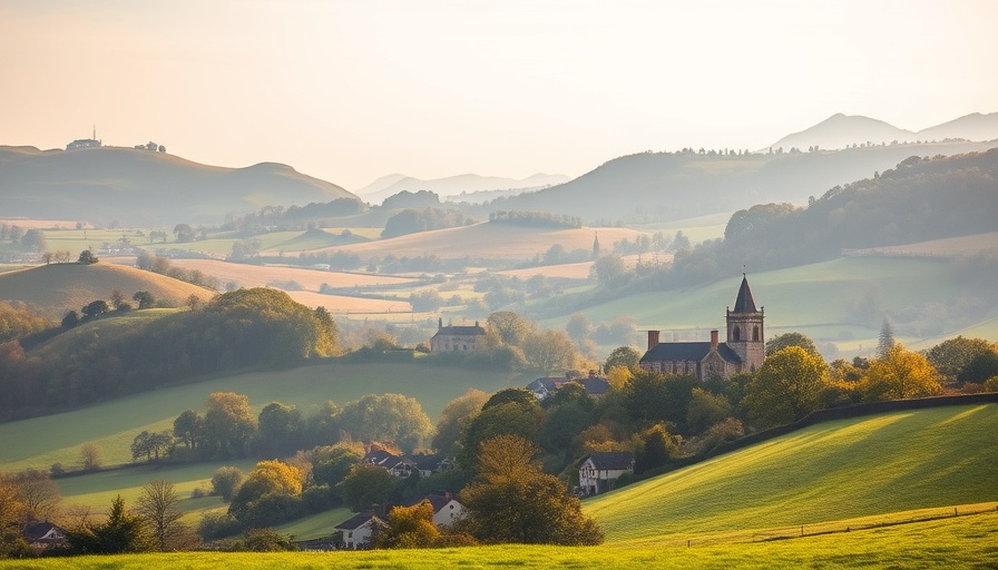 Tourism tax impact in Monmouthshire's scenic landscape and economy.