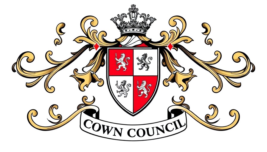 Contact Chepstow Local Government emblem and text.