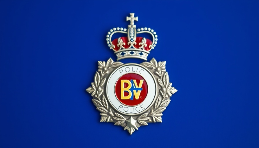 Gwent Police emblem with crown and star, useful links in Caldicot.