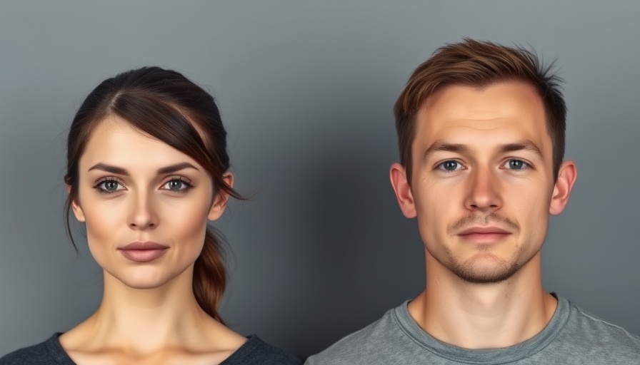 Two individuals photographed against a neutral background.