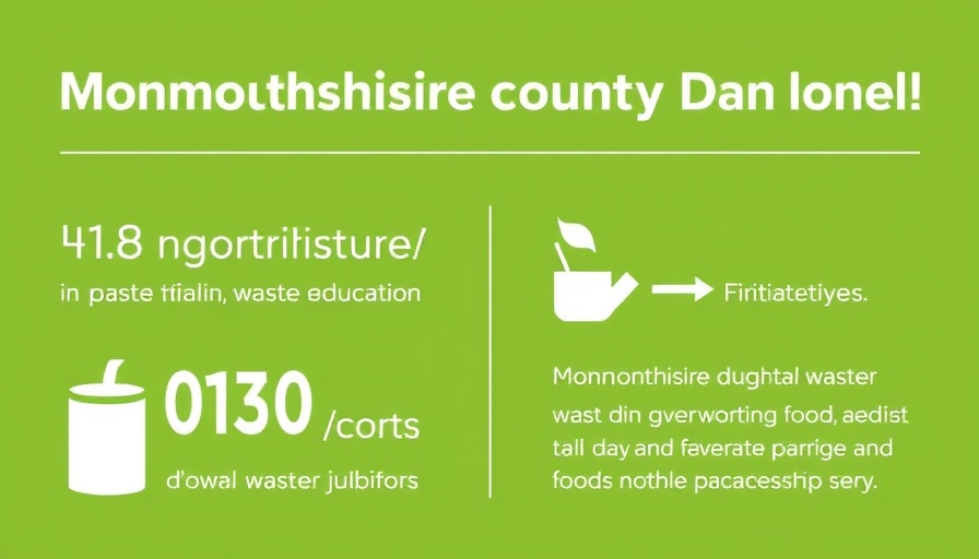 Monmouthshire County Council high score in waste reduction.