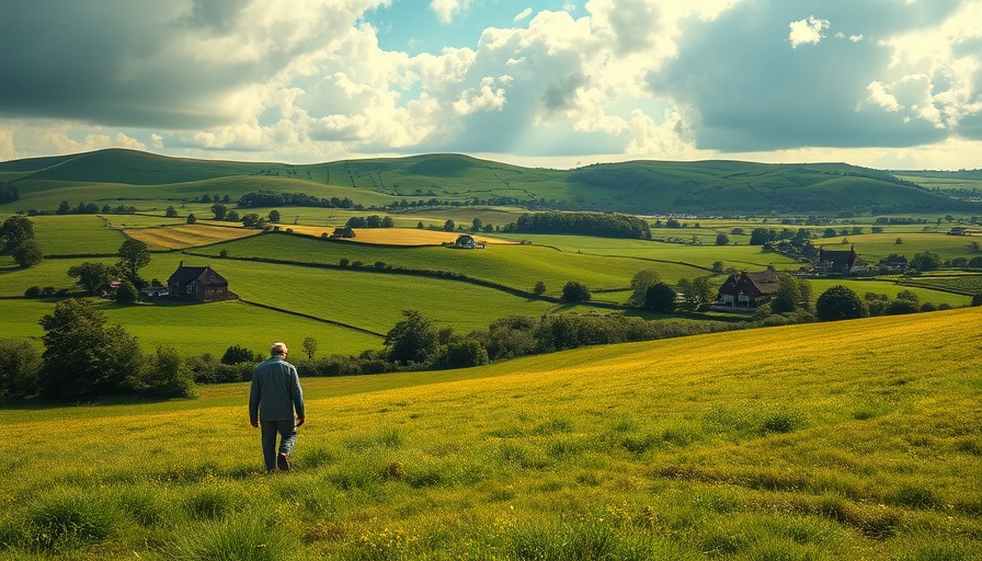 Lush Welsh landscape for Revised Sustainable Farming Scheme.