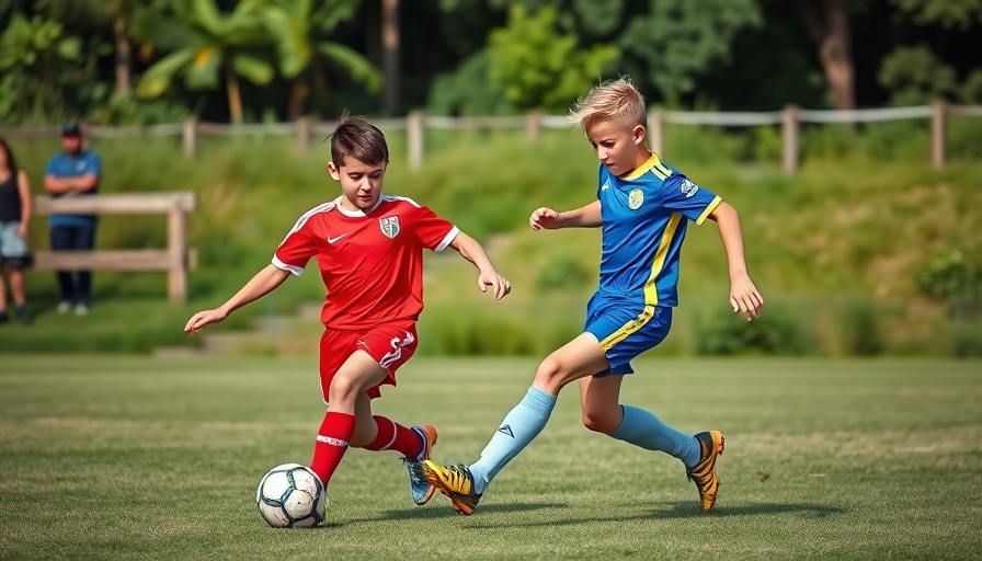 Mardy FC pre-season match with players competing on grassy field.