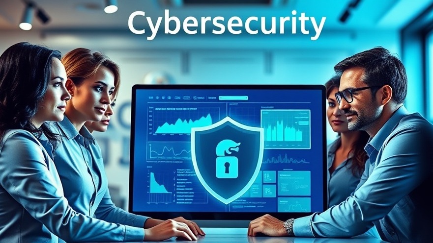 Diverse professionals strategizing digital security awareness and combatting online crimes.