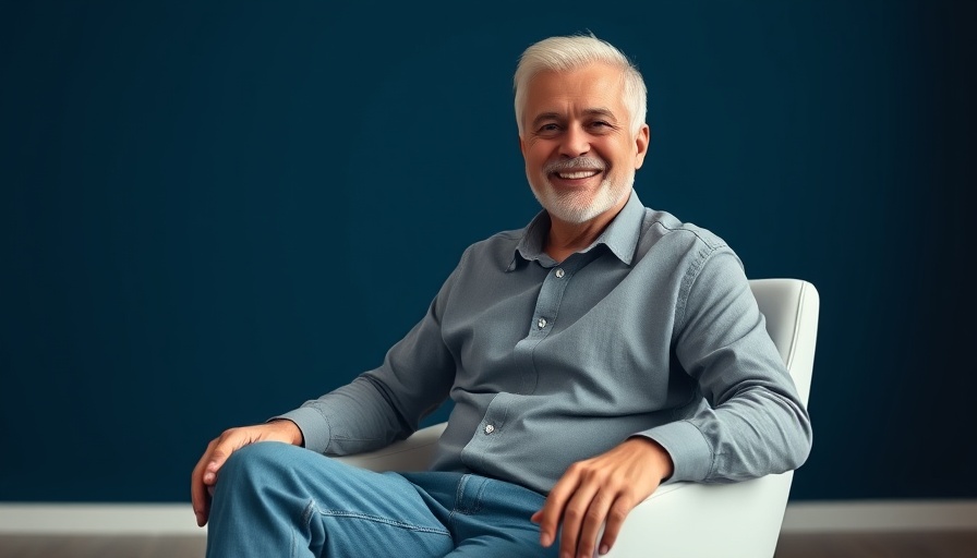 Magnetic vs Memorable Branding discussion with smiling man on chair.