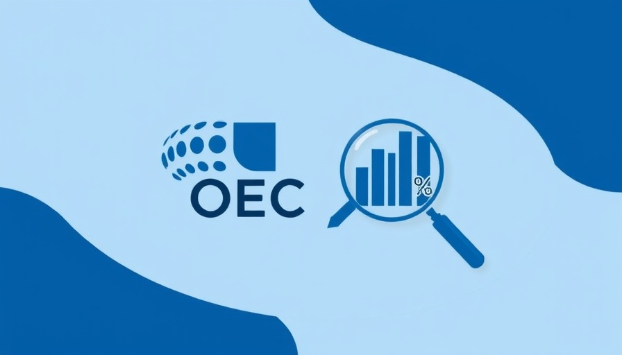 OECD inflation August 2025, abstract illustration with logo and economic symbols.