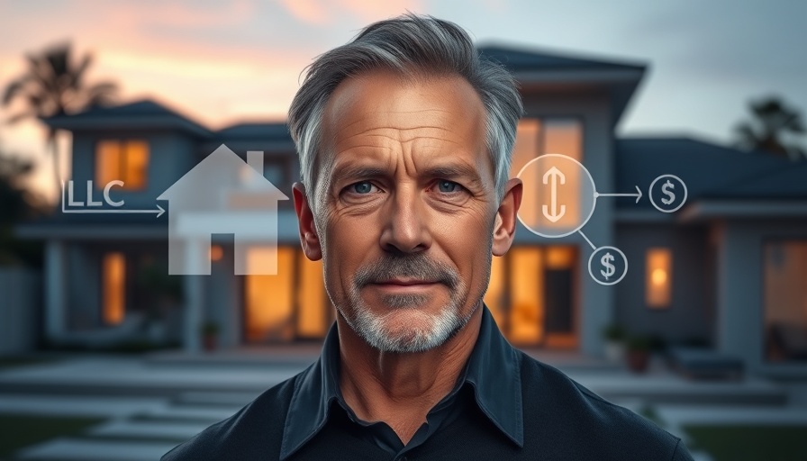 How the rich use LLCs to protect assets; man with asset protection graphics.