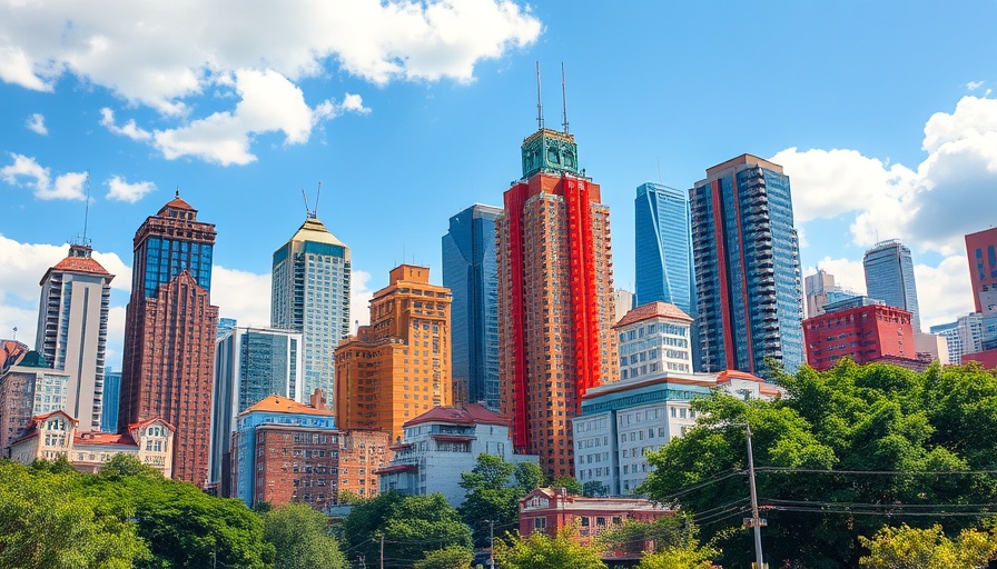 Corcoran Horizon Realty Expands in Hamilton showcasing skyline.