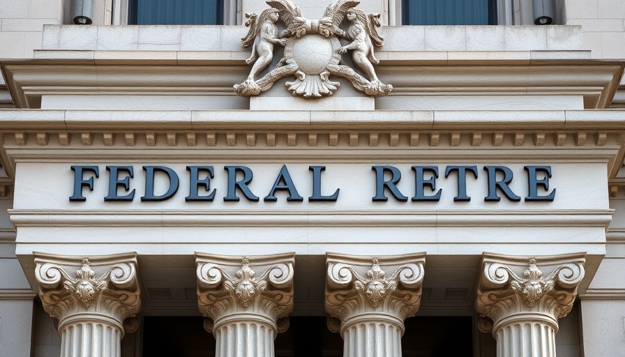 Federal Reserve building facade, focus on carved details, Michael Barr Federal Reserve rate changes.