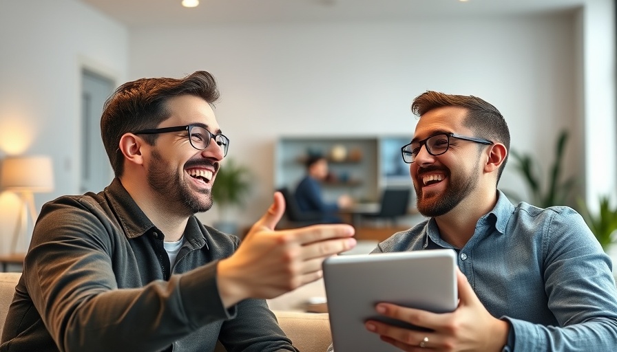 Two men video call discussing AI Call Setters in Real Estate.
