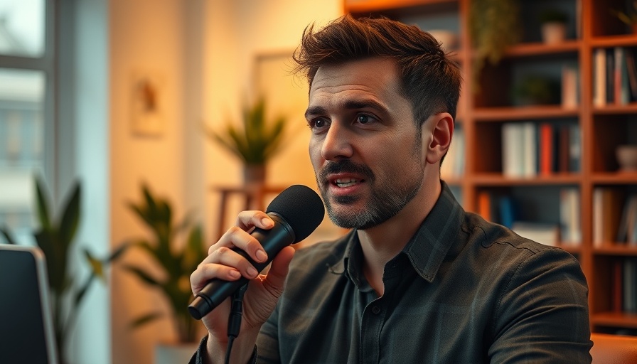 Confident man discussing predictable 10% yield from debt funds in a home office.