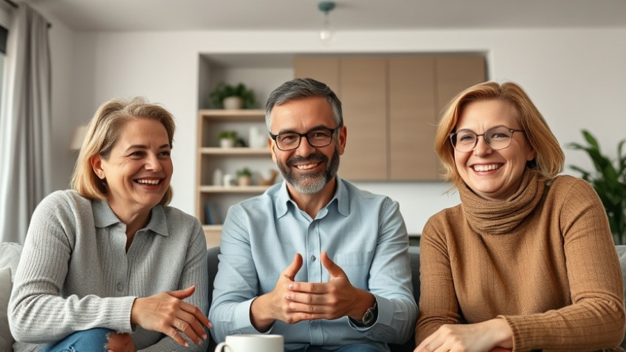 Three people on a video call discussing commercial real estate opportunities.