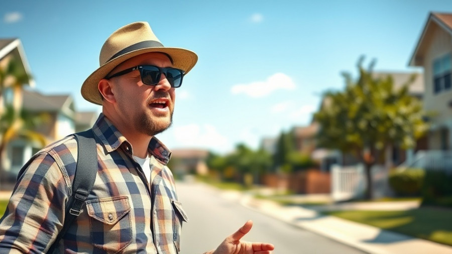 Effective communication in business setting, casual speaker in bright daylight.