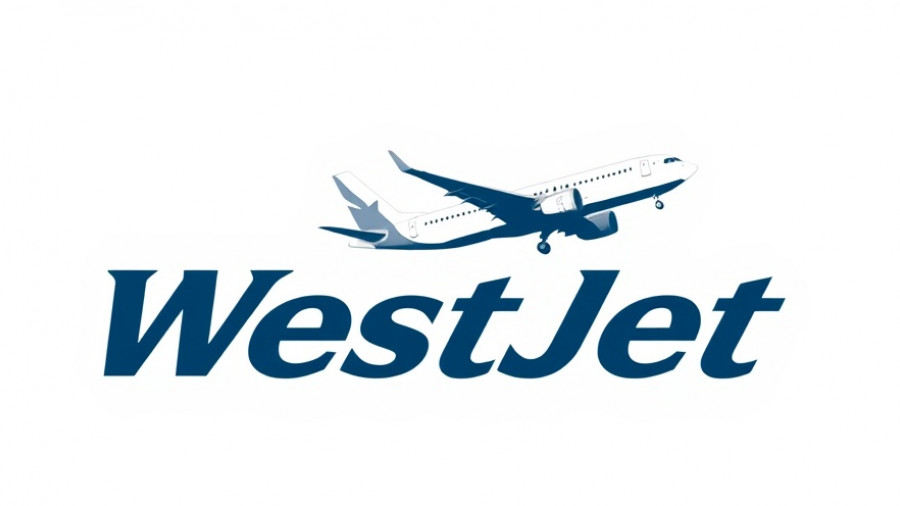 Delta Air Lines investment in WestJet logo showcasing corporate branding.