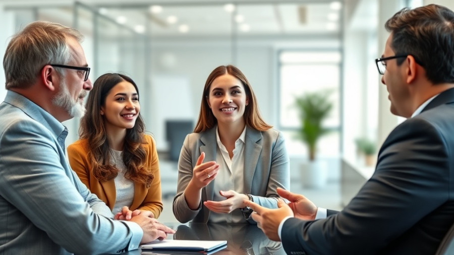 Video call of professionals discussing advanced showing strategies.