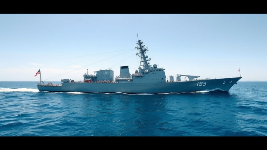 US and Trinidad and Tobago joint military exercises with naval ship.