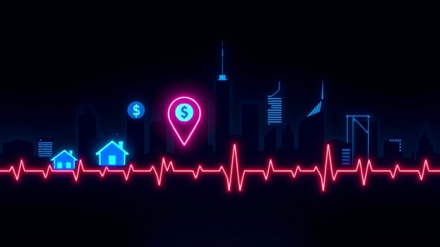 Tech-themed graphics with cityscape and neon blue icons for Zillow ChatGPT integration.
