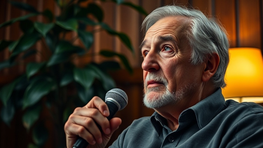 Reflective man discussing writing off a vacation rental, in a cozy setting.