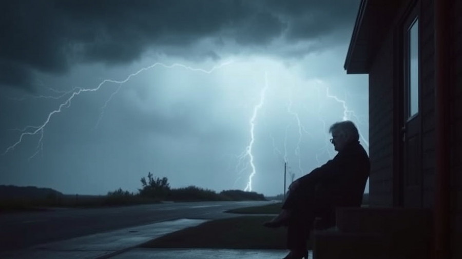 Left out in the storm - Elderly woman braves storm after shelter rejects her dog