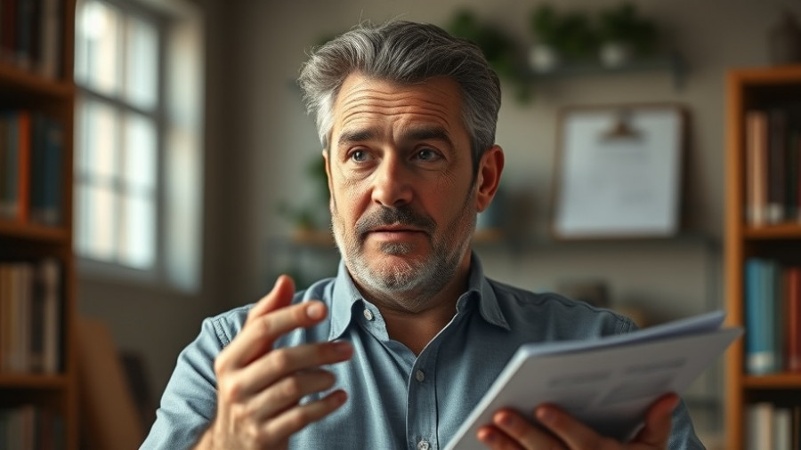 Confident man explaining tax-saving strategies indoors, How the Wealthy Grow Extra Cash Tax-Free.