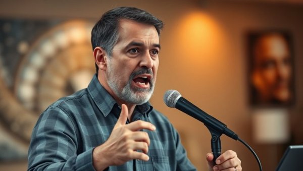 Turn $69k a Year Into $1 Million Tax Free guide by speaker in studio.