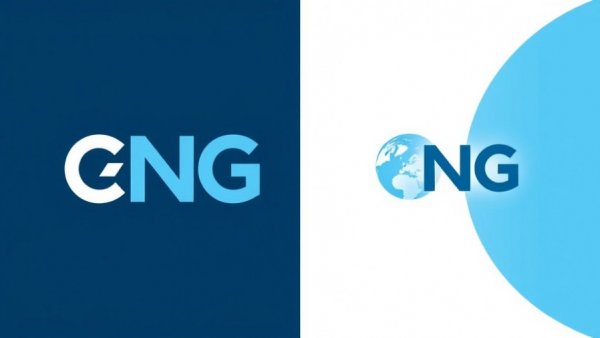 CNG Media abstract logo representing global connection.
