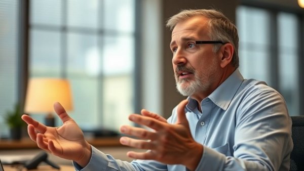 Middle-aged man explains how to save 15.3% in taxes annually.