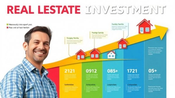 Real estate investor strategies visualized with financial freedom graphic.