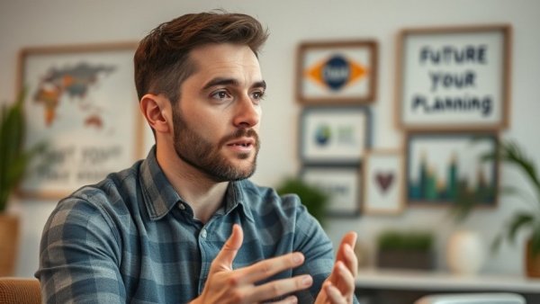 Thoughtful man discussing the single most important business decision.