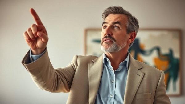Mature man advising on why a side hustle is important, engaged.