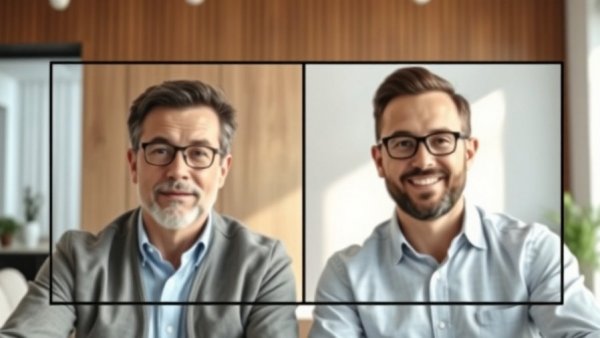 Men discussing off-market real estate strategies in a video call.