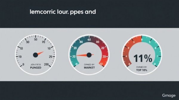 Infographic with gauges showing economic trends, highlighting recession-proof real estate investing opportunities
