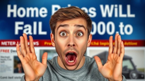 Shocked reaction to news on home prices fall to $83K