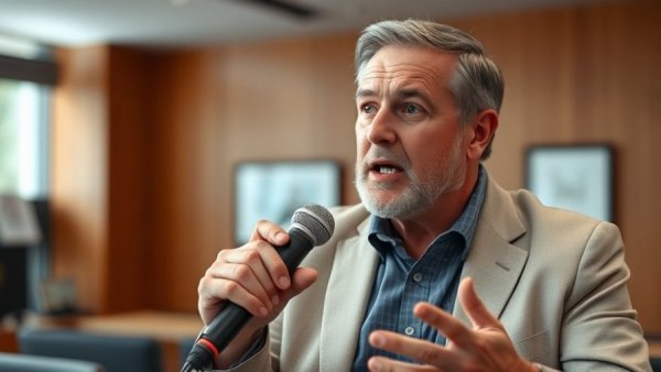 Middle-aged man discussing tax-free wealth strategies in an office.