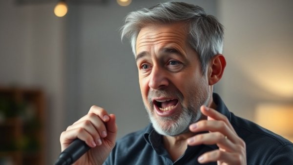 Man discussing S-Corp setup for crypto in studio, tax mistakes earning crypto.