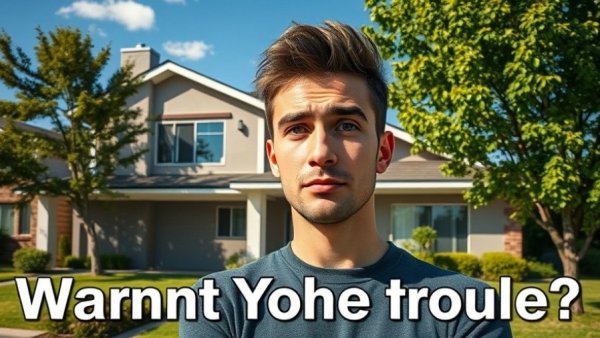 Skeptical homeowner in front of house discussing life-ruining mistakes.