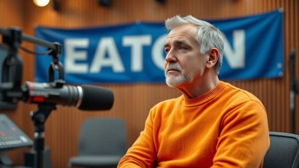 Mature man in a studio discussing stuff $70K into a Roth IRA strategy.