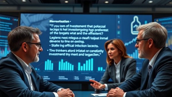 Video conference discussing $4.2 billion investment in real estate data insights.